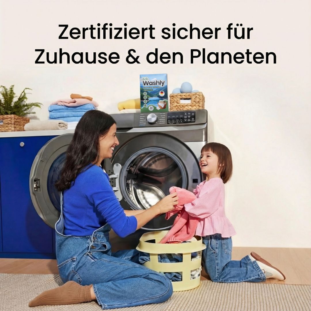 EcoWashly® Waschmittel-Blätter