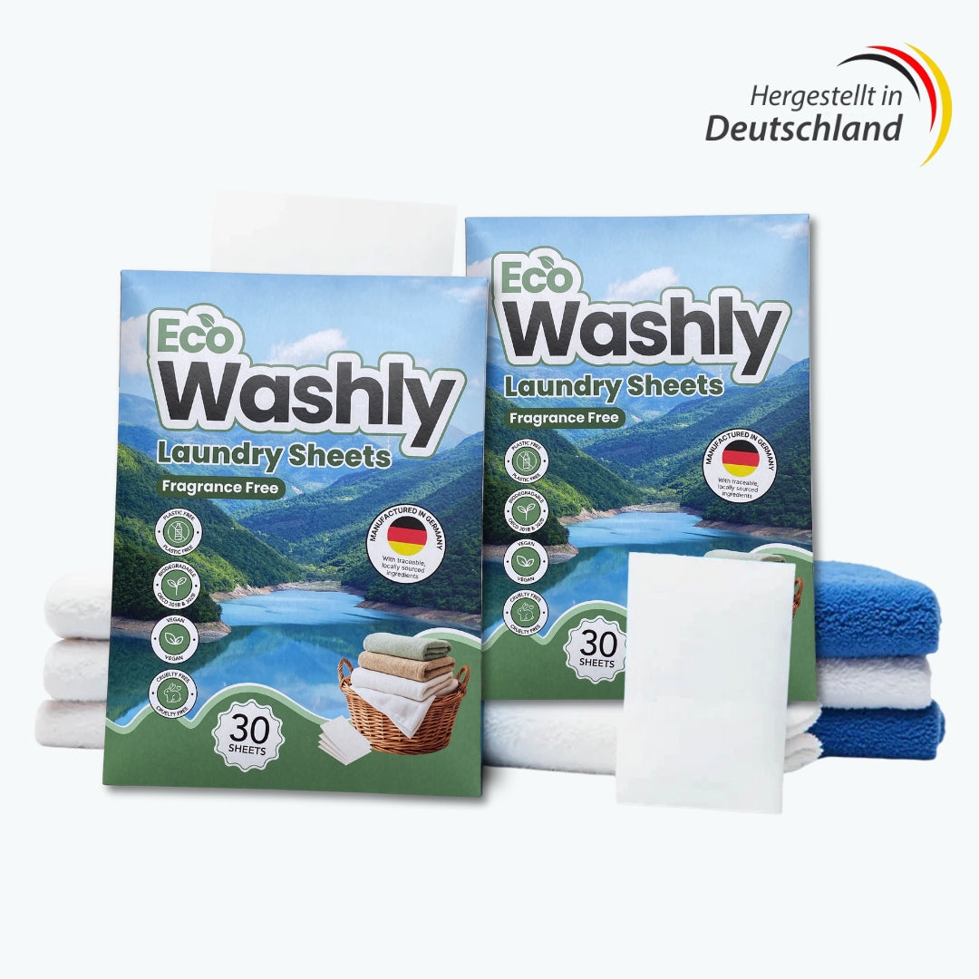 EcoWashly® Waschmittel-Blätter